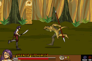 《丛林女猎手》游戏画面1