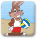 兔子沙滩排球