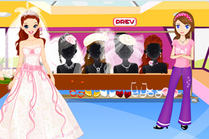《时尚婚纱店》游戏画面1