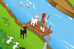 《放羊过河》游戏画面1