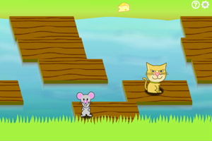 《老鼠过河吃奶酪》游戏画面1