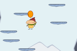 《登山跳跃》游戏画面1