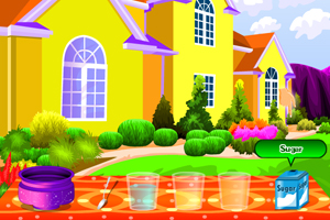 《夏季水果饮料》游戏画面1