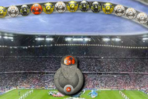 《世界杯祖玛》游戏画面1