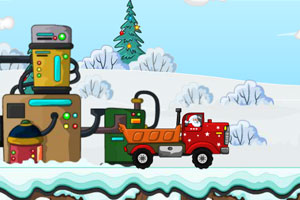《圣诞礼物卡车》游戏画面1