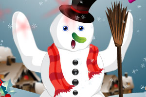 《装扮雪人圣诞》游戏画面1