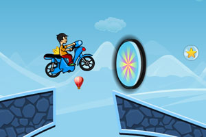 《小男孩的摩托车》游戏画面1