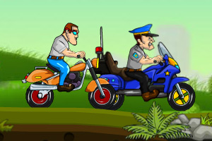 《乡村摩托车赛》游戏画面1