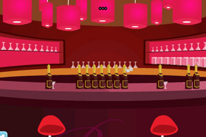 《粉红皇家酒吧逃脱》游戏画面1