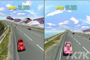 《3D双人极速飙车》游戏画面2