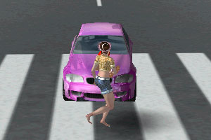 《3D妹子砸车中文版》游戏画面1