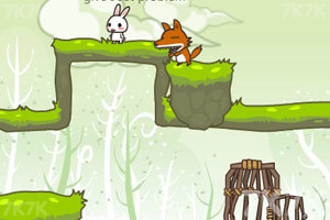 《小兔子诱引大灰狼》游戏画面8