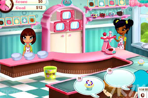 《姐妹冰淇淋蛋糕店》游戏画面1