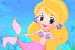 《小美人鱼的可爱》游戏画面1
