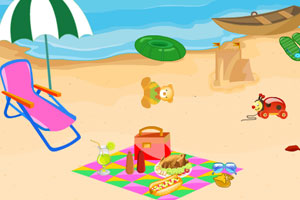 《海滩上的贝壳》游戏画面1