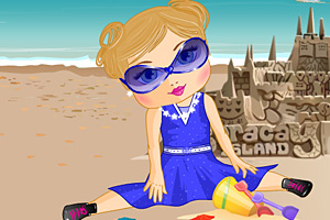 《沙滩小宝贝》游戏画面1
