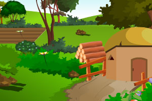 《森林村庄逃离》游戏画面1