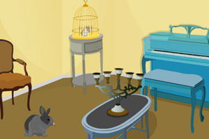 《可爱兔子逃脱》游戏画面1