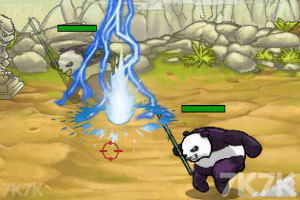 《兔子大戰熊貓》游戲畫面3