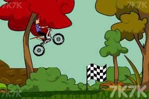 《绳子上的摩托车》游戏画面1