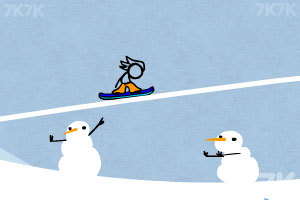 《火柴人冰雪滑板》游戏画面7