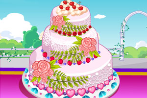 浪漫婚礼蛋糕3
