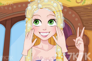 《长发公主的婚礼发型》游戏画面5