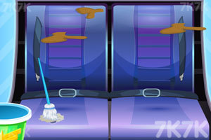 《清洁脏乱飞机》游戏画面4
