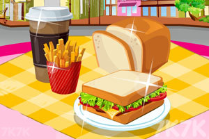 《烧烤猪肉三明治》游戏画面1