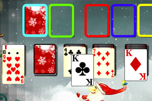 《圣诞节纸牌》游戏画面1