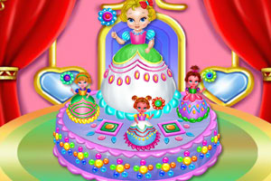 小公主做蛋糕_小公主做蛋糕小游戏_小公主做