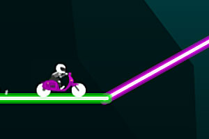 《霓虹自行车》游戏画面1