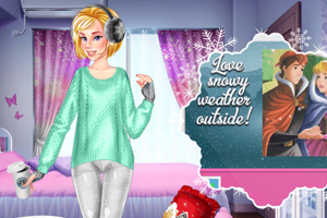 《冬季的精致女孩》游戏画面1