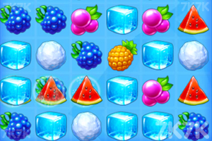 《冰川水果对对碰》游戏画面2