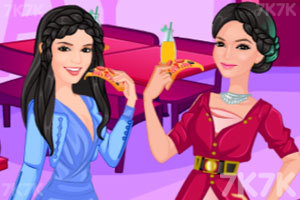 《爱披萨的时尚姐妹》游戏画面1