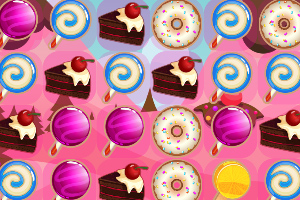 《美味的甜品对对碰》游戏画面1