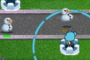 《防守雪人》游戏画面1