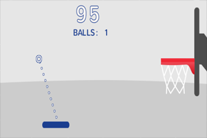 《跳板篮球》游戏画面1