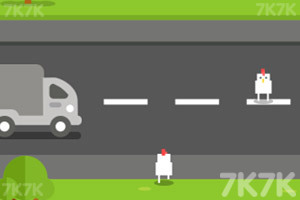 《小鸡穿越马路》游戏画面3
