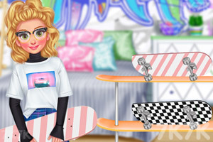 《滑板少女的时尚》游戏画面3