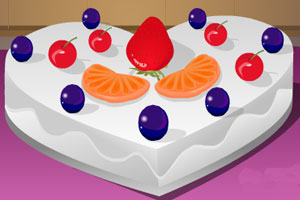 制作水果蛋糕