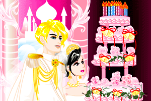 为王子设计结婚蛋糕