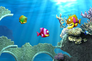 《海底食鱼豪华版》游戏画面1