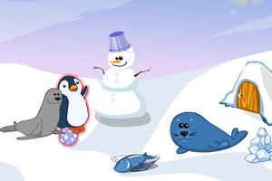 《南极动物的家》游戏画面1