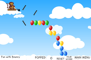 《小猴子射气球5.4》游戏画面1