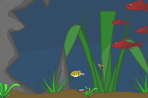 《深海小鱼》游戏画面1