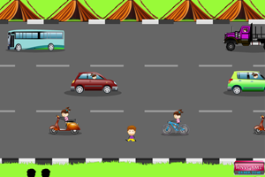 《小孩过马路》游戏画面1