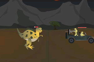 《恐龙的追击》游戏画面1