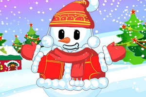 《圣诞节雪人》游戏画面1