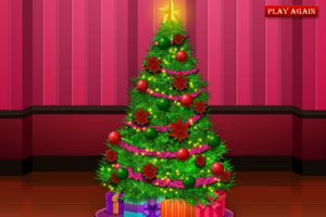 《圣诞树装扮》游戏画面1